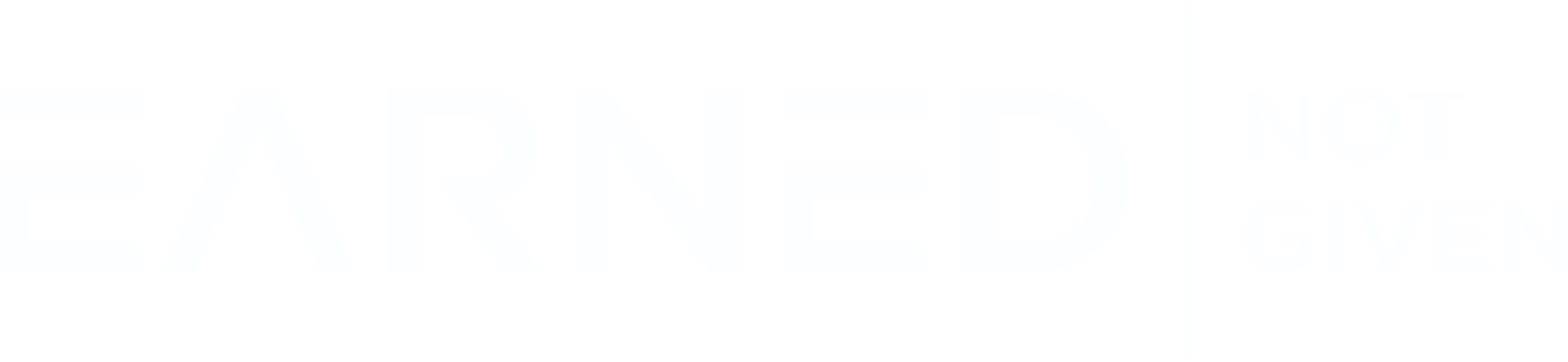 Earned Not Given Logo